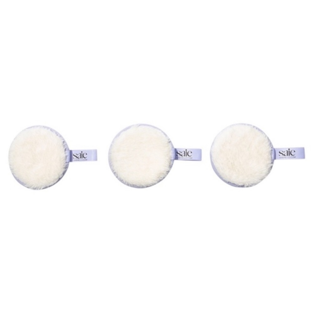 Saie 3 Reusable Makeup Remover Beauty Pads NWT - Picture 2 of 3